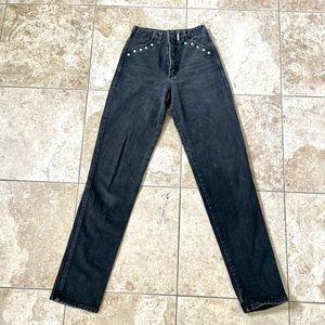 Vintage Rockies High Waisted Black Denim